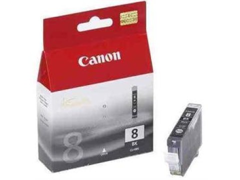 CANON 8BK KARTUŞ - Canon Cli-8Bk Siyah Kartuş 